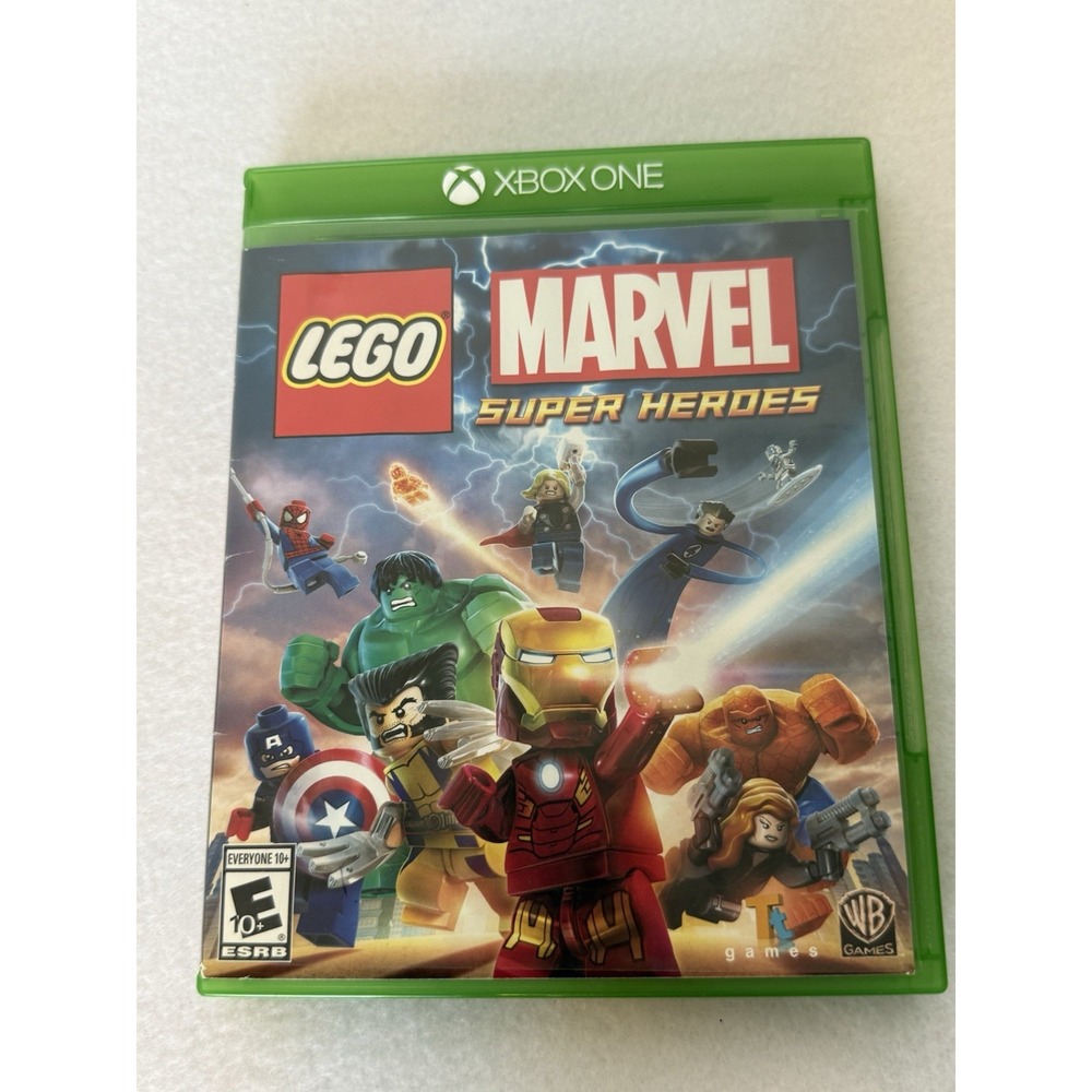 LEGO Marvel Super Heroes Xbox One Complete Case Artwork Tested